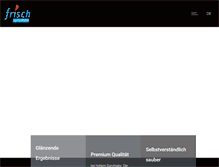 Tablet Screenshot of frisch-spritzmatic.de